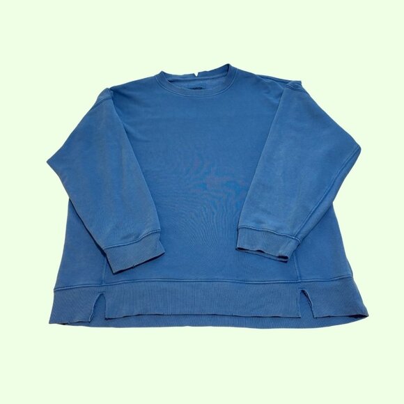 Aerie "The Chill Crew" Sweatshirt, Blue, Size L - Picture 1 of 4